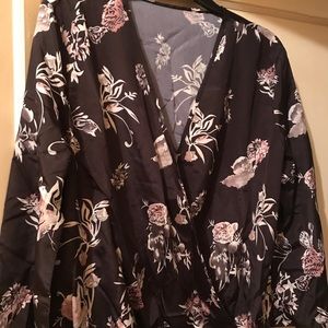 Asian inspired blouse